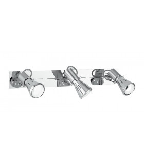 SPOT 3 Light Adjustable Spotlight Bars Chrome 45x15x10cm