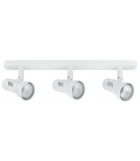 SPOT 3 Light Adjustable Spotlight Bars White 46x12cm