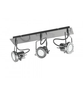 SPOT LED 3 Light Spotlight Bars Nickel 400lm 2700K 45x16cm