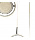Gyroscope 3 Light Mu Lighti Drop LED Ring Pendant Chrome Crystal Sand 3000K-3