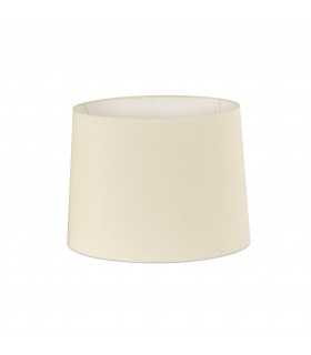 Round Table Lamp White Shade - 1