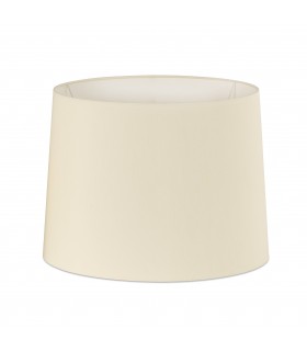 Round Floor Lamp White Shade - 1