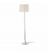 Round Floor Lamp Beige Shade - 2