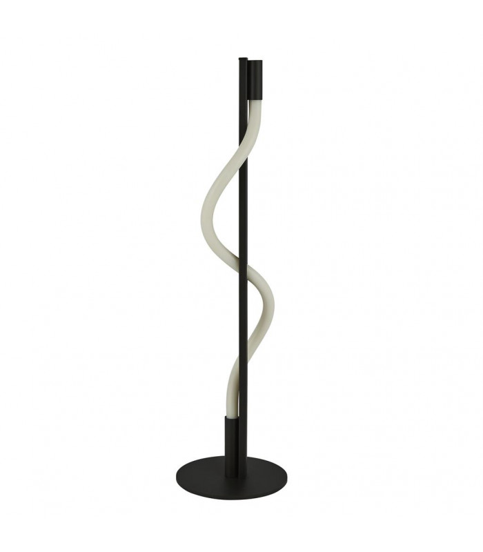 Serpent 1 Light LED Floor Lamp Black Acrylic 2700K-2