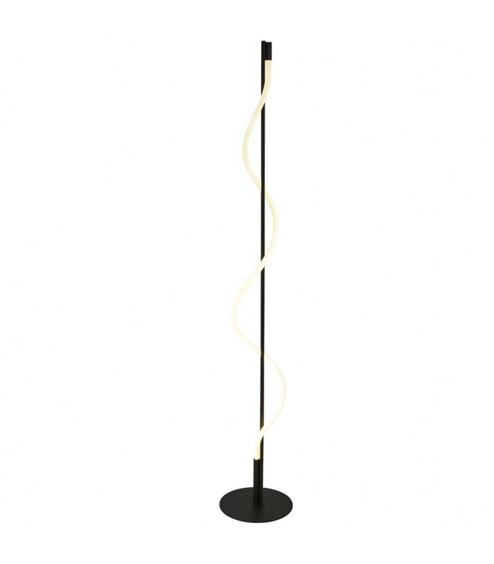 Serpent 1 Light LED Table Lamp Black Acrylic 2700K-1