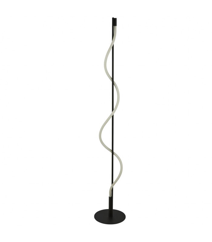 Serpent 1 Light LED Table Lamp Black Acrylic 2700K-2