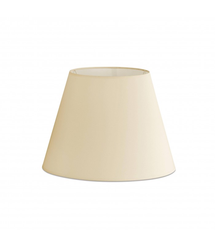 Table Lamp Beige Tapered Shade - 1