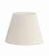 Floor Lamp White Tapered Shade - 1