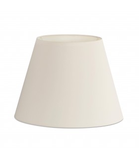 Floor Lamp White Tapered Shade - 1