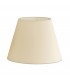 Floor Lamp Beige Tapered Shade - 1