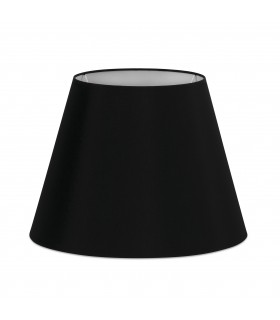 Floor Lamp Black Tapered Shade - 1