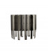 Rotunda 2 Light Wall Light Black Smoke Crystal-2