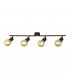 Dance Spirit 4 Light Bar Ceiling Light Sand Black-1