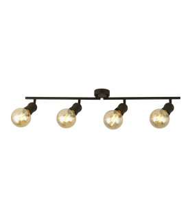 Dance Spirit 4 Light Bar Ceiling Light Sand Black-1