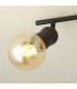 Dance Spirit 4 Light Bar Ceiling Light Sand Black-3