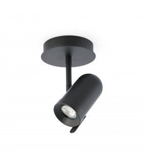 1 Light Spotlight Black, GU10 - 2