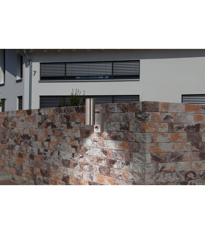 Coastal Marine Grade LED Outdoor&Porch Satin Silver (GU10Led)Wl 2 Light Stainless Steel Bulbsnotinc IP54