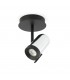 1 Light Spotlight Chrome, Black, GU10 - 1