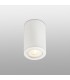 1 Light Round Surface Mounted Downlight Plaster, White, GU10 - 1