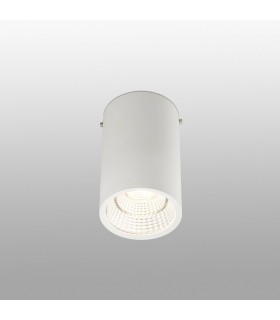 LED 1 Light Round Surface Mounted Downlight White - 1