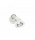 1 Light Indoor Adjustable Wall Spotlight White, GU10 - 1