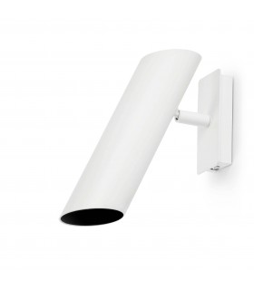 1 Light Indoor Adjustable Wall Spotlight White, Black, GU10 - 1