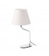 1 Light Table Lamp Chrome - Shade Not Included, E27 - 2