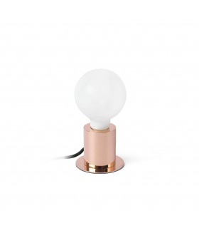 1 Light Table Globe Lamp Copper, E27 - 1