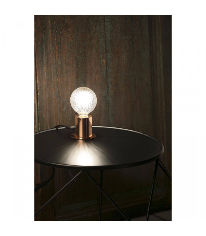 1 Light Table Globe Lamp Copper, E27 - 2