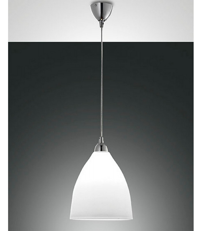 Provenza Dome Pendant Ceiling Lights White Glass E27