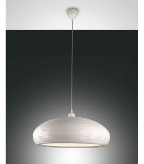 Lodge Dome Pendant Ceiling Lights White Glass E27