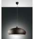 Lodge Dome Pendant Ceiling Lights Dark Brown Glass E27