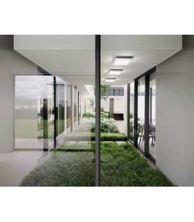 Desdy LED Outdoor Surface Mounted Downlight White Glass IP54-2