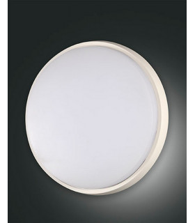 Olly LED Outdoor Surface Mounted Downlight White Glass IP54-1