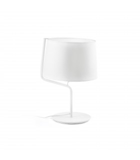 1 Light Table Lamp White, E27 - 1