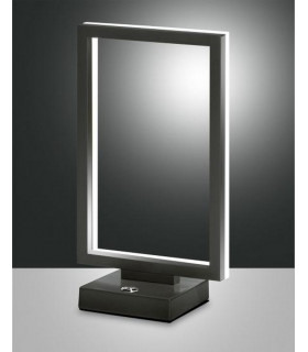 Bard Integrated LED Table Lamp Anthracite Glass-1