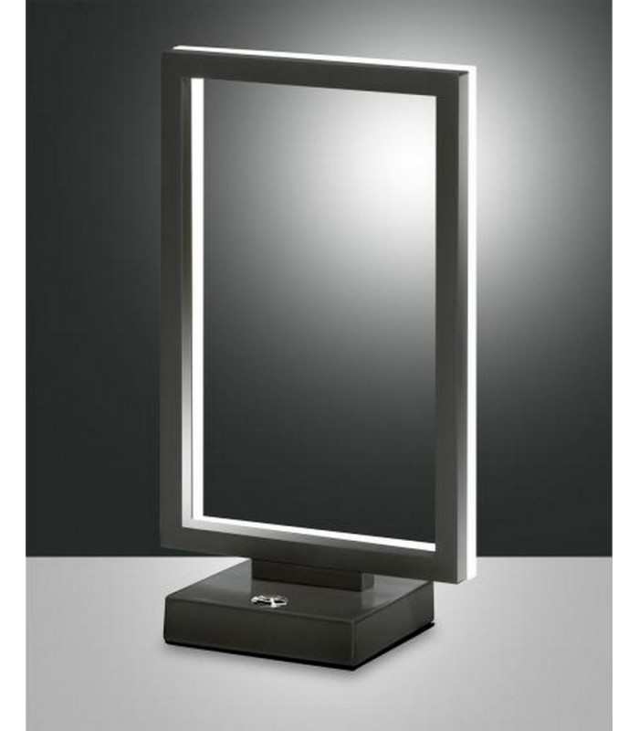 Bard Integrated LED Table Lamp Anthracite Glass-1