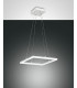 Bard LED Integrated Pendant Ceiling Light Light White Glass