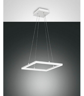 Bard LED Integrated Pendant Ceiling Light Light White Glass