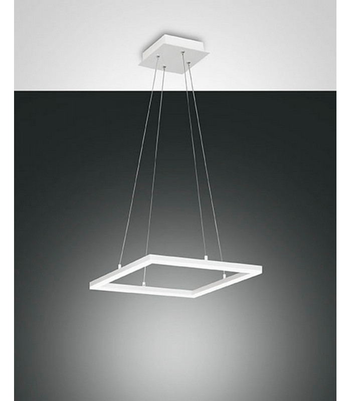 Bard LED Integrated Pendant Ceiling Light Light White Glass