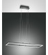Bard LED Integrated Pendant Ceiling Light Light Anthracite Glass