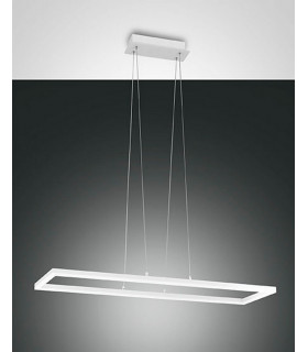 Bard LED Integrated Pendant Ceiling Light Light White Glass
