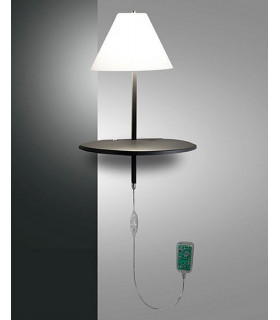 Goodnight Integrated LED Wall Light Anthracite Glass-1