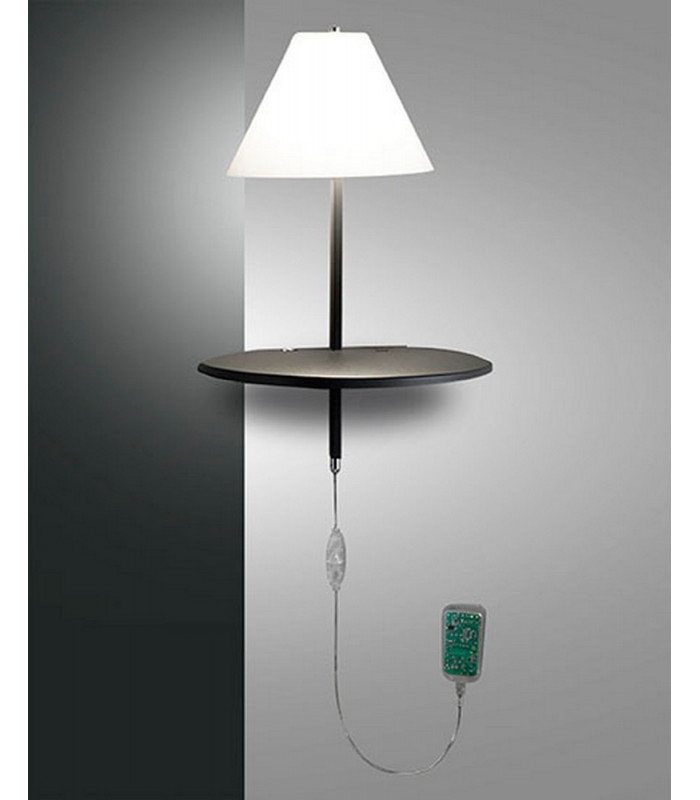 Goodnight Integrated LED Wall Light Anthracite Glass-1