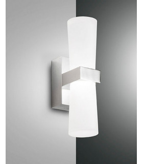 Iglesias LED Wall Uplight Chrome Glass IP44-1