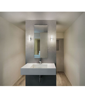 Iglesias LED Wall Uplight Chrome Glass IP44-2