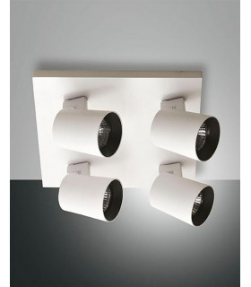 Modo Spotlight Clusters White Glass GU10-1