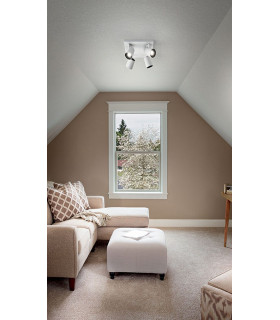 Modo Spotlight Clusters White Glass GU10-2