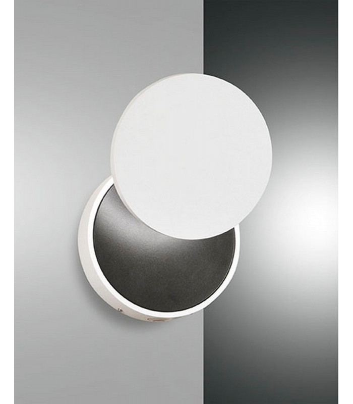 Ara Integrated LED Wall Light White Glass-1