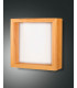 Window Integrated LED Wall Light Oak Glass